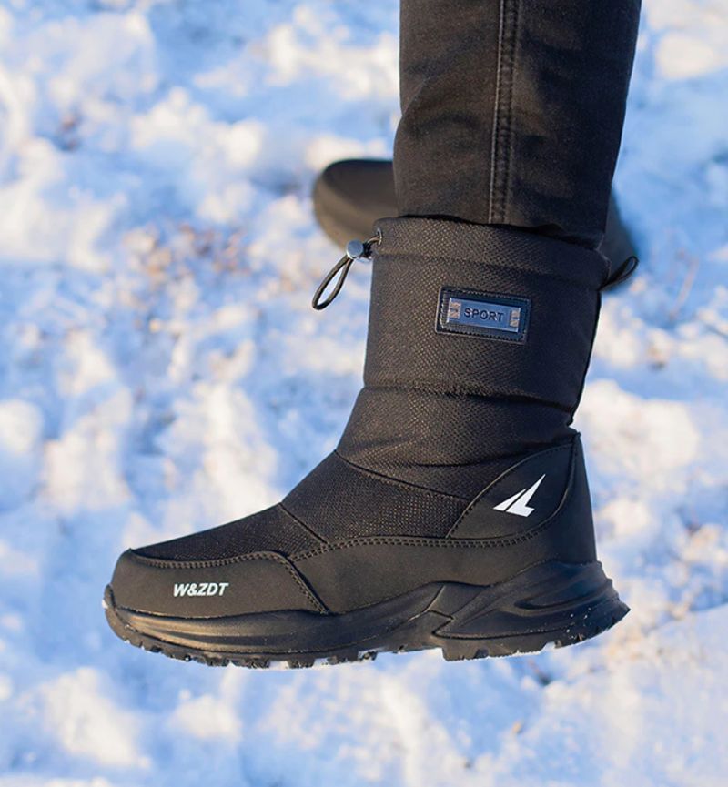 Sanchez Heren Winterlaarzen - Zwart
