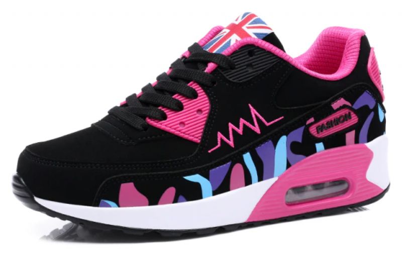 Sand Dames Comfortabele Sneaker Schoenen - Roze