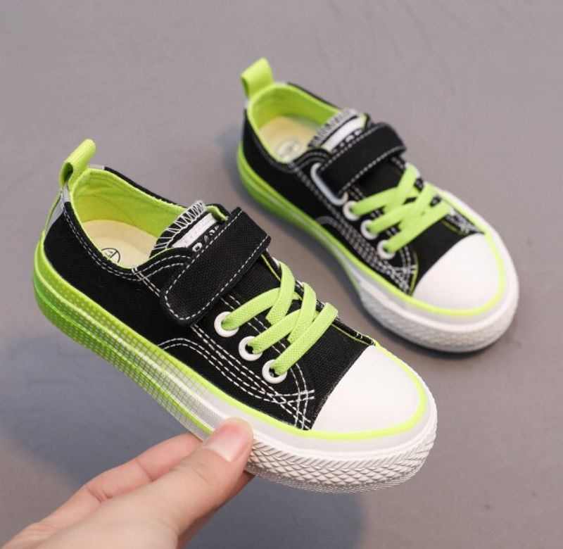 Sander Unisex Casual Sneaker Voor Kinderen - Groen