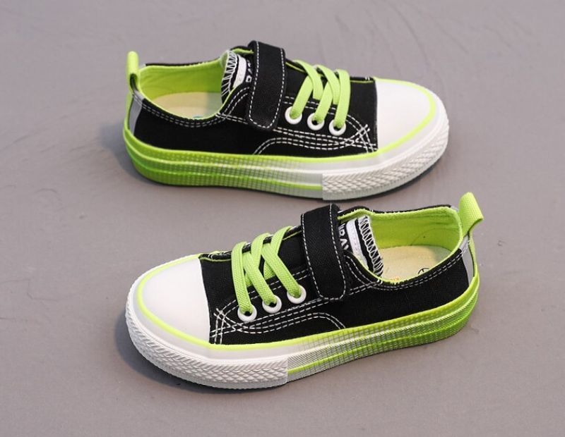 Sander Unisex Casual Sneaker Voor Kinderen - Groen