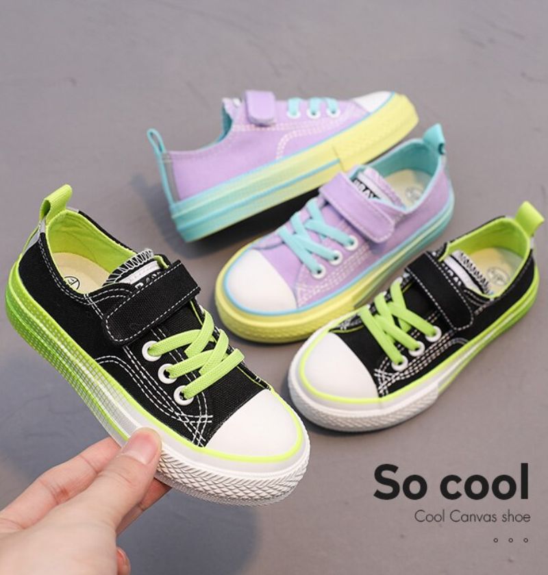 Sander Unisex Casual Sneaker Voor Kinderen - Groen