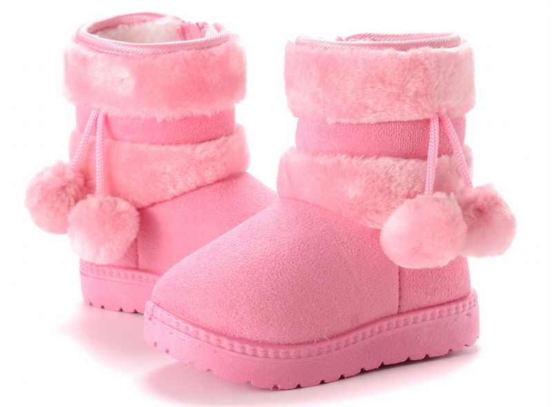 Sandra Meisjes Snowboot - Bruin Bont