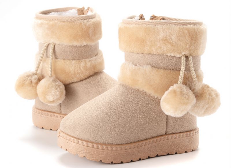 Sandra Meisjes Snowboot - Bruin Bont