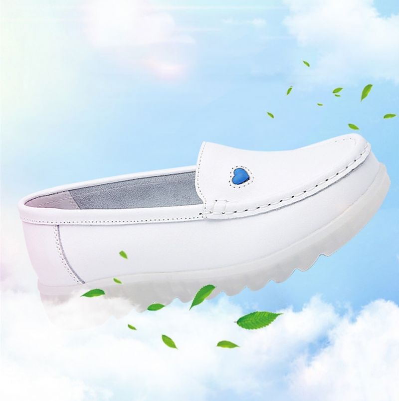 Sandy Dames Loafer Schoenen - Wit