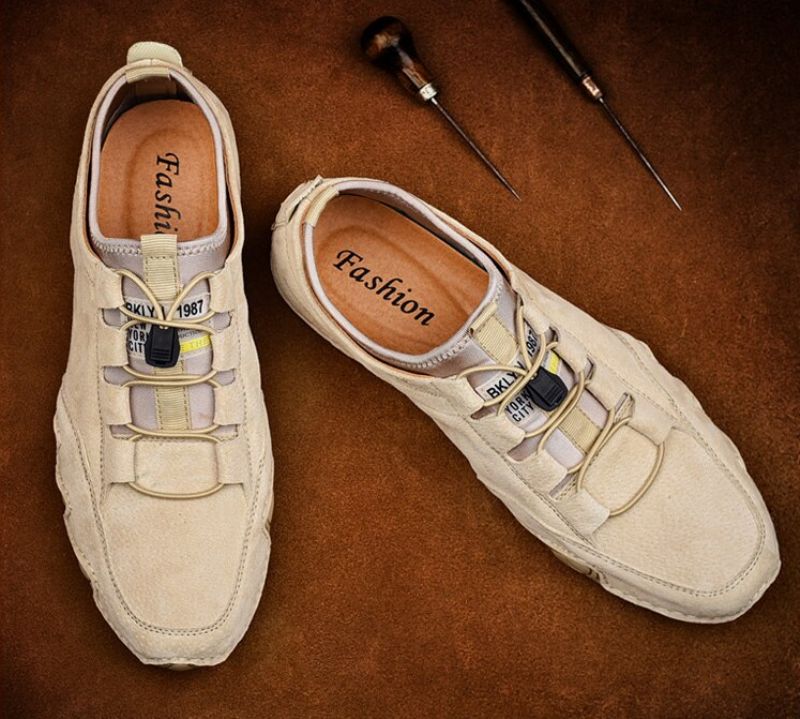 Sandy Heren Loafers Casual Schoenen - Grijs