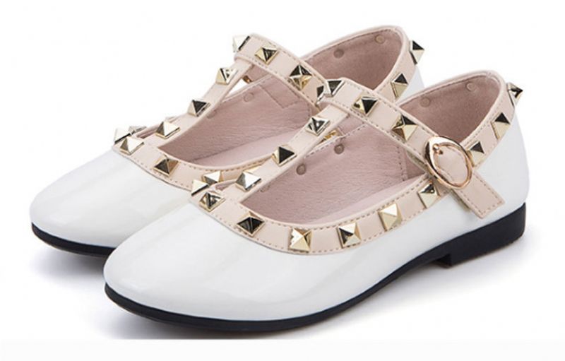 Sandy Platte Schoenen Voor Meisjes - Roze