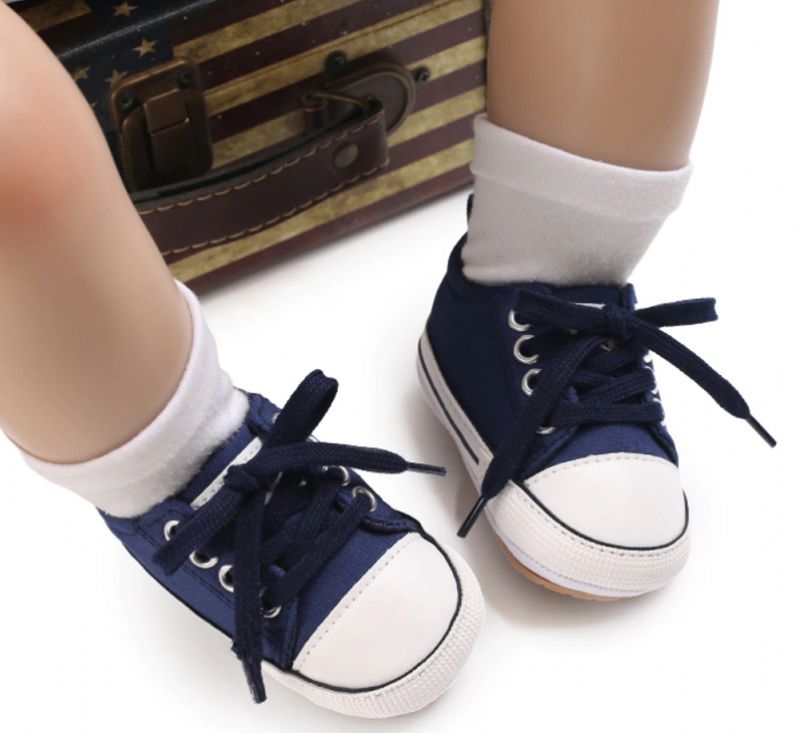Santamaria Unisex Klassieke Sneakers Voor Kinderen - Marineblauw