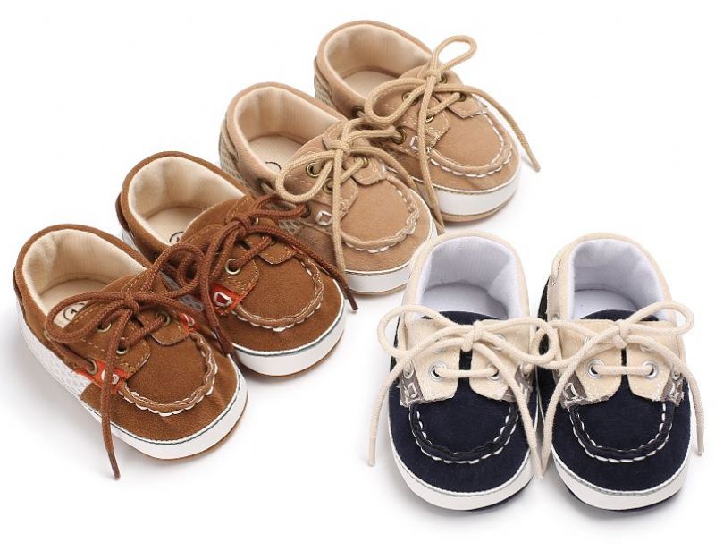 Santiago Baby Jongens Casual Sneakers - Marineblauw