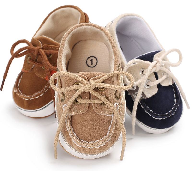 Santiago Baby Jongens Casual Sneakers - Marineblauw