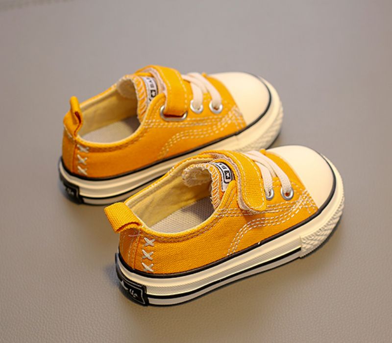 Santiago Casual Sneaker Voor Babyjongens - Geel