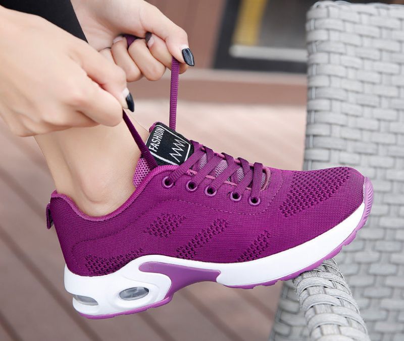 Santina Dames Sneakers - Paars