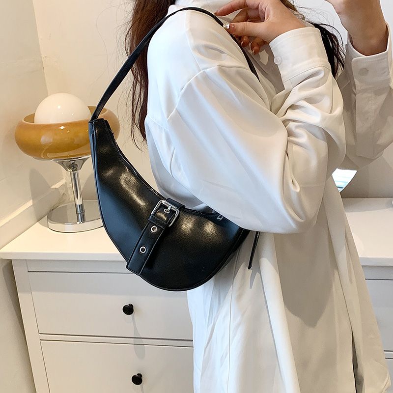 Santis Dames Kleine Leren Crossbody Handtas - Groen