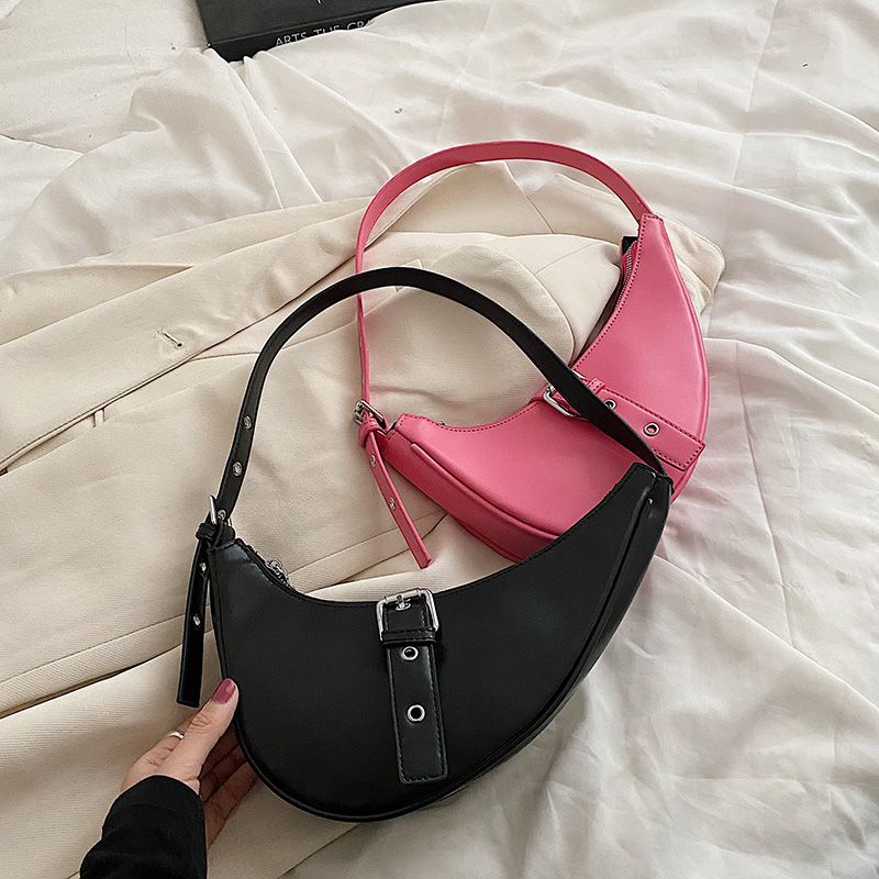 Santis Dames Kleine Leren Crossbody Handtas - Groen