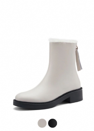 Sapene Dames Winter Leren Laarzen