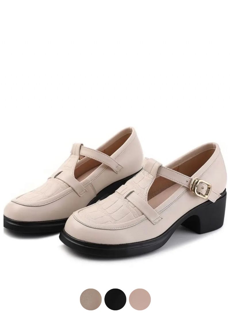 Sara Dames Vierkante Hak Pumps
