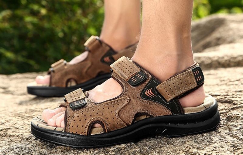 Sarr Heren Outdoor Sandaal - Bruin