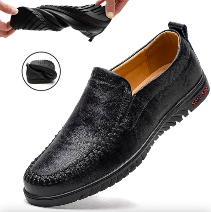Sauner Heren Loafer Schoenen - Zwart