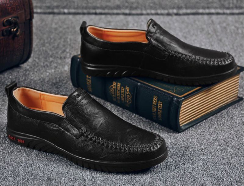 Sauner Heren Loafer Schoenen - Zwart