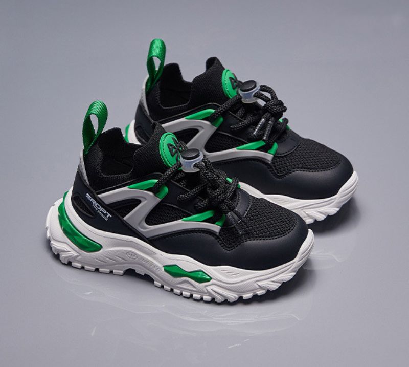 Savage Unisex Hardloopschoenen Voor Kinderen - Zwart