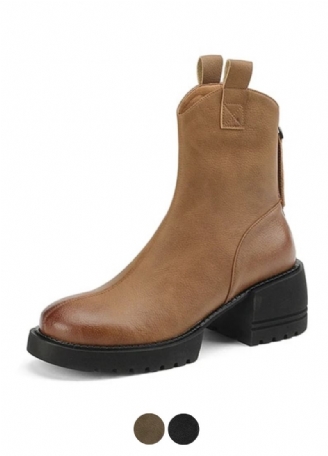 Sayuri Dames Western Short Winter Boots