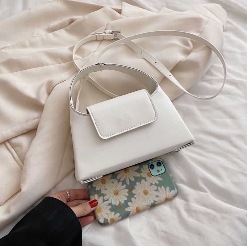 Scala Dames Kleine Kunstleren Handtas - Groen