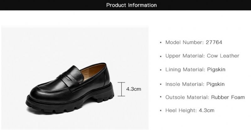 Scala Dames Ronde Neus Loafer Schoenen - Zwart
