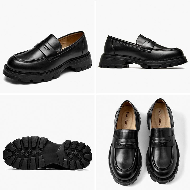 Scala Dames Ronde Neus Loafer Schoenen - Zwart