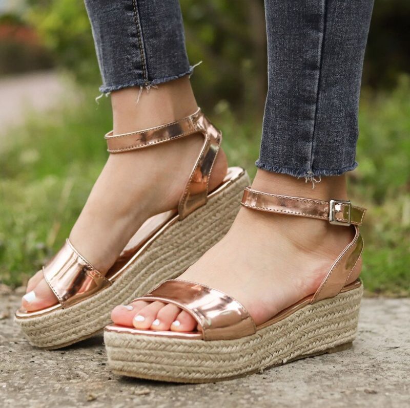 Sea Dames Wedges - Goud