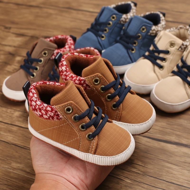 Sean Baby Jongens Casual Sneakers - Bruin