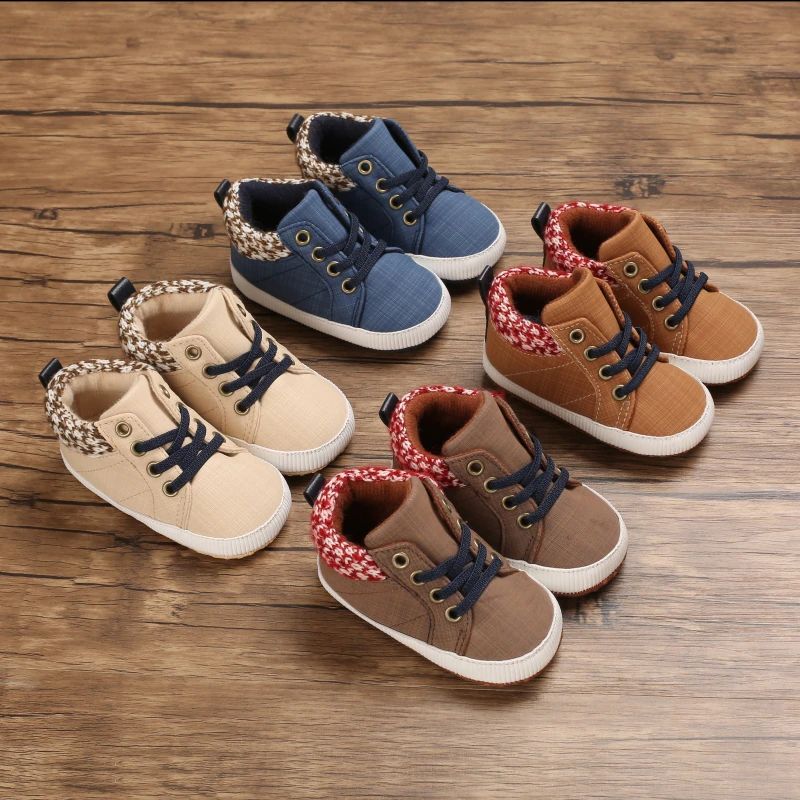 Sean Baby Jongens Casual Sneakers - Bruin