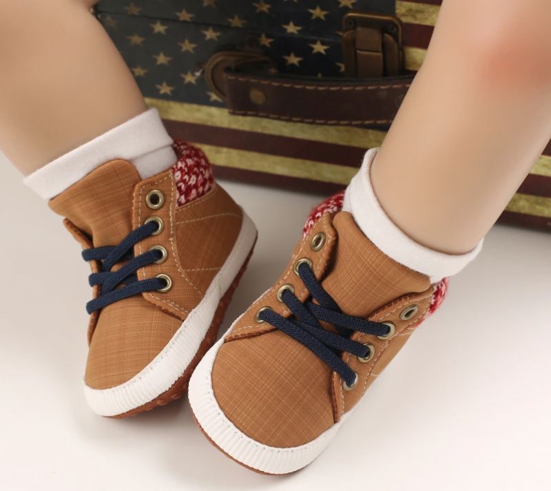 Sean Baby Jongens Casual Sneakers - Bruin