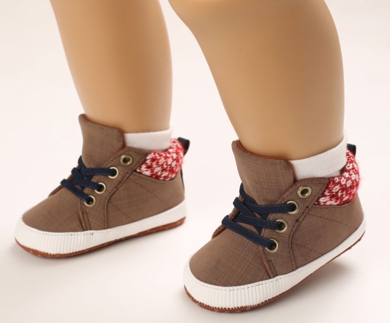 Sean Baby Jongens Casual Sneakers - Bruin