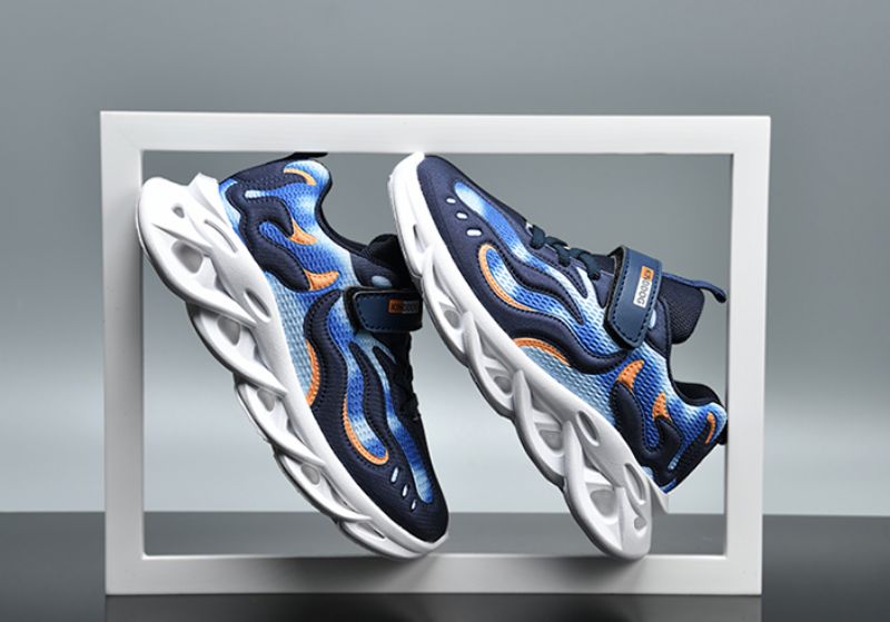Sebas Jongens Basketbalschoenen - Groen