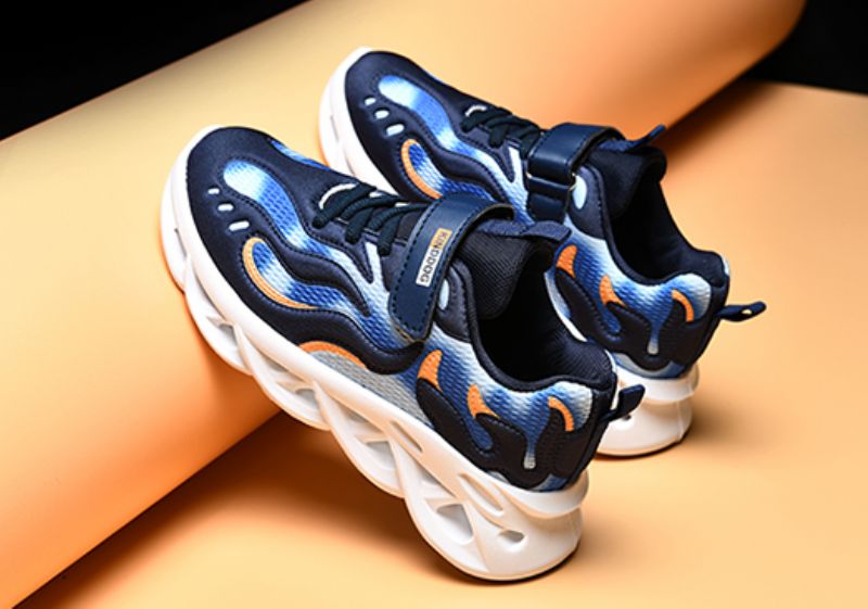 Sebas Jongens Basketbalschoenen - Groen