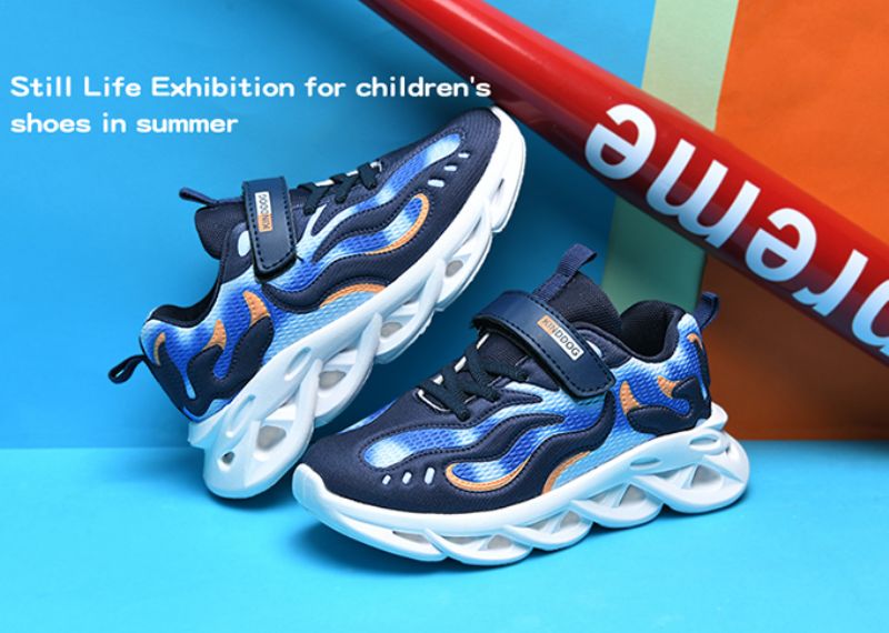 Sebas Jongens Basketbalschoenen - Groen