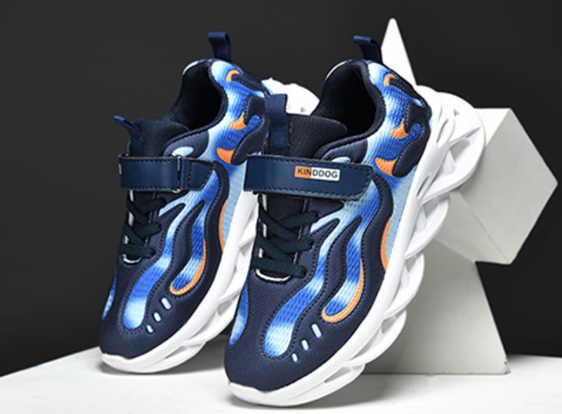 Sebas Jongens Basketbalschoenen - Groen