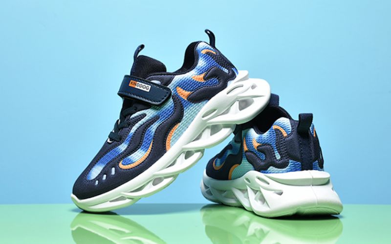 Sebas Jongens Basketbalschoenen - Groen