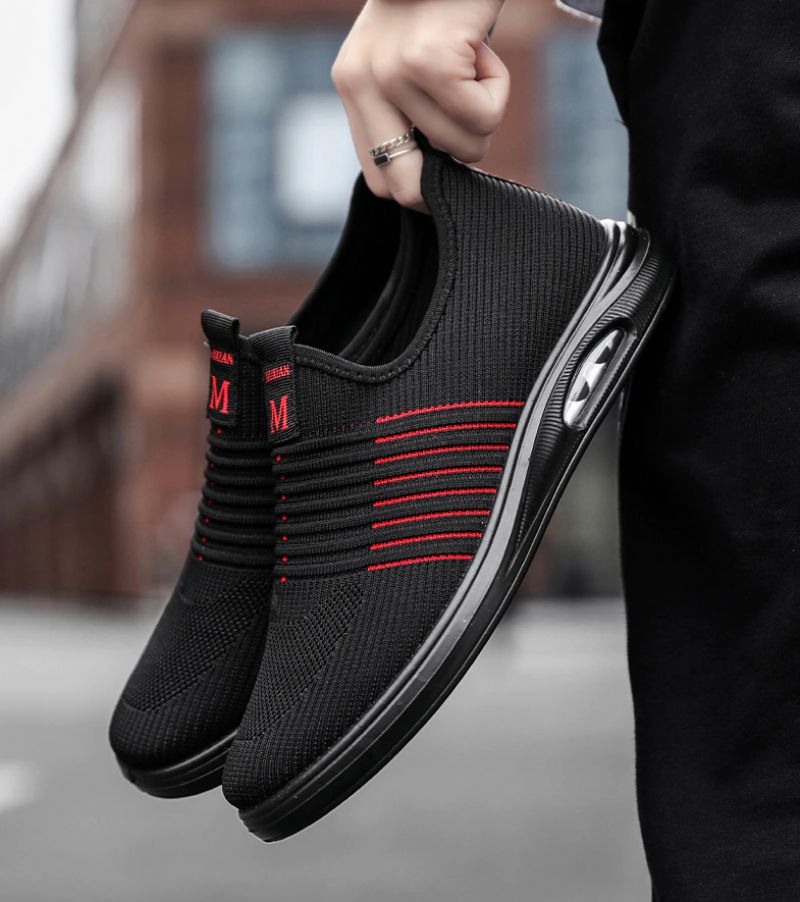 Sebastian Heren Wandelschoenen - Zwart