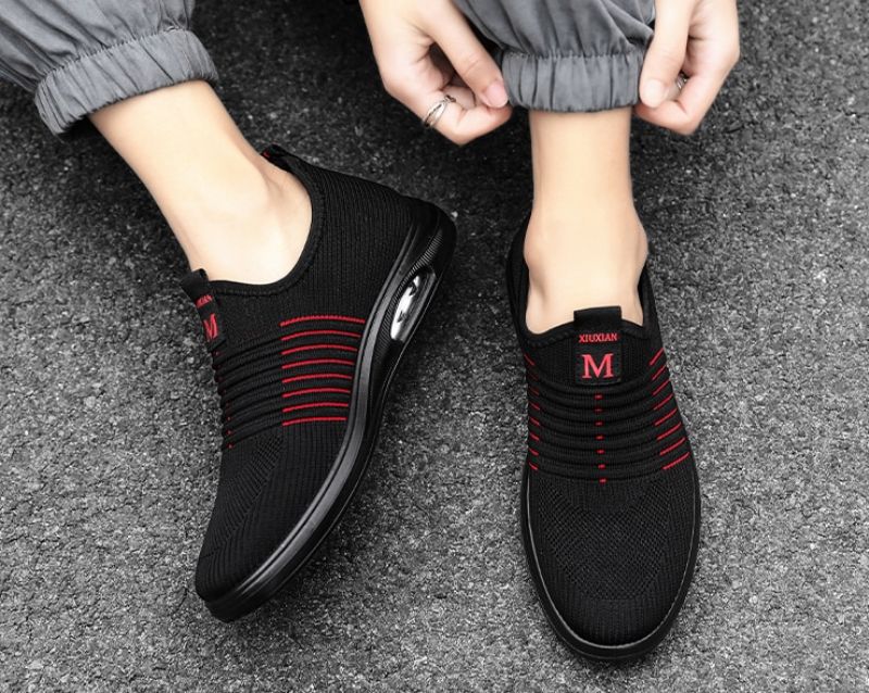 Sebastian Heren Wandelschoenen - Zwart