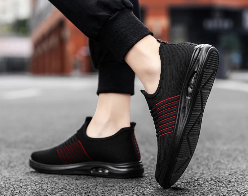 Sebastian Heren Wandelschoenen - Zwart