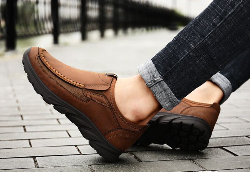 Segundo Heren Lichtgewicht Oxford Schoenen - Zwart