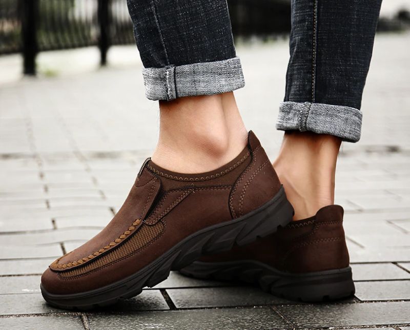 Segundo Heren Lichtgewicht Oxford Schoenen - Zwart