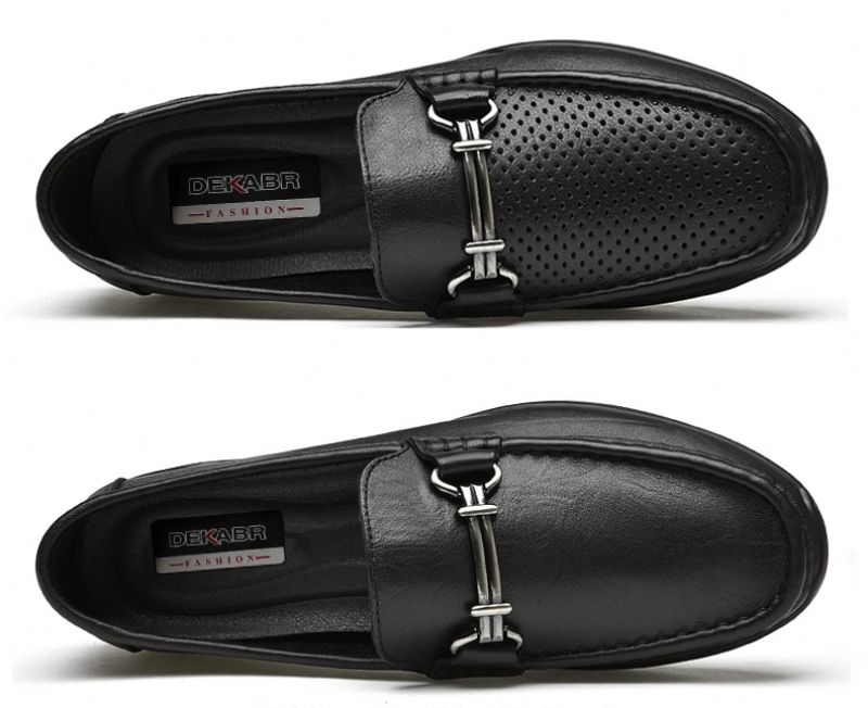 Segundo Heren Loafer Casual Schoenen - Zwart