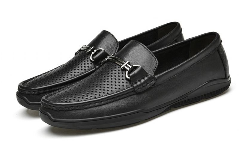 Segundo Heren Loafer Casual Schoenen - Zwart