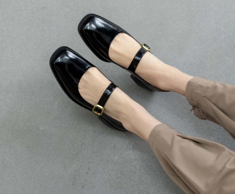 Senini Dames Pumps - Zwart