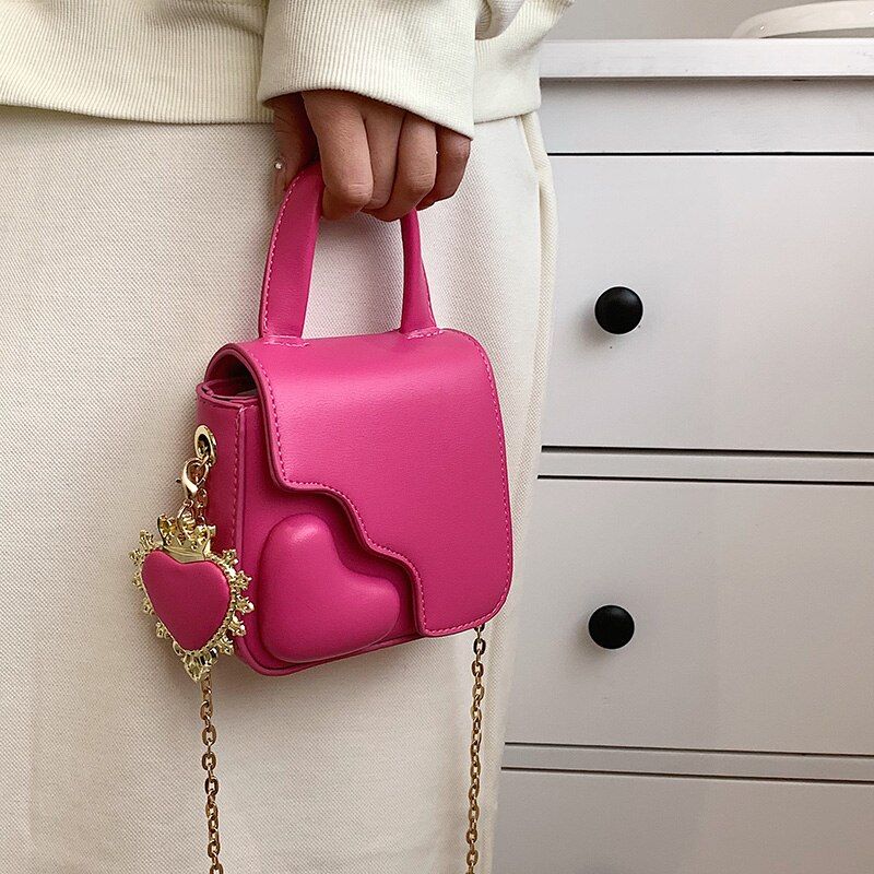 Sere Luxe Mini-ketting Voor Dames Handtas - Groen