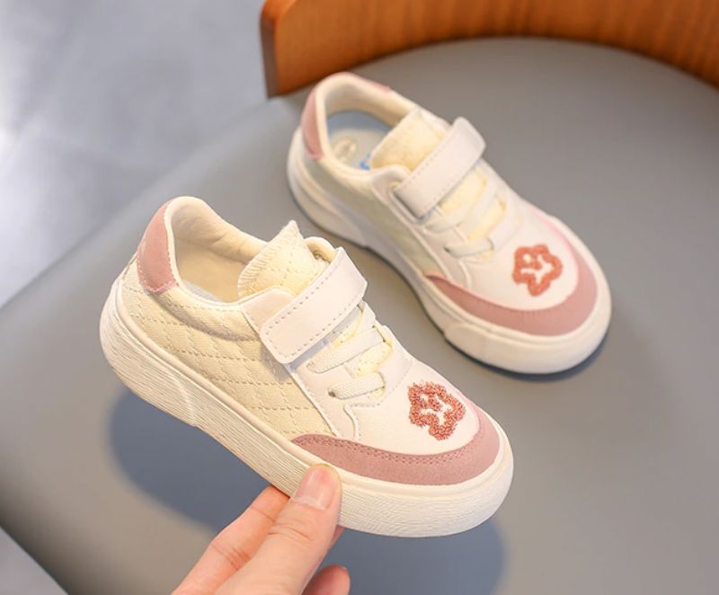 Serra Meisjes Casual Sneaker - Bruin