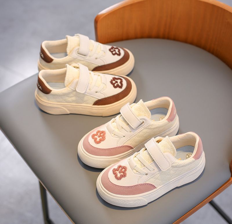 Serra Meisjes Casual Sneaker - Bruin