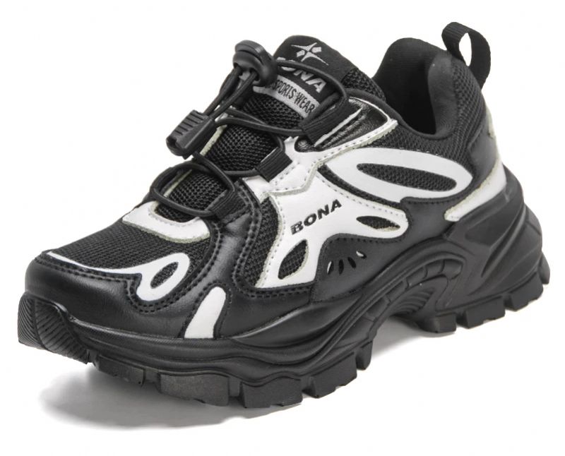 Sevi Unisex Kinder Basketbalschoenen - Zwart