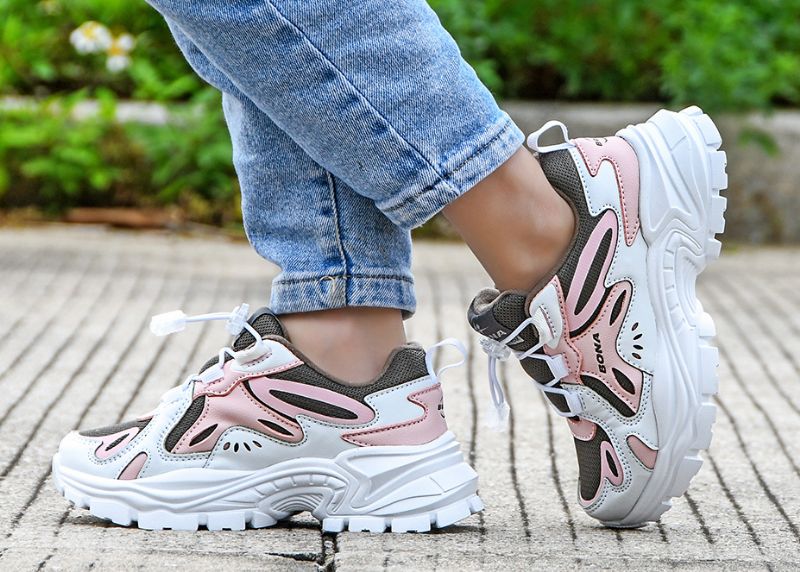 Sevi Unisex Kinder Basketbalschoenen - Zwart